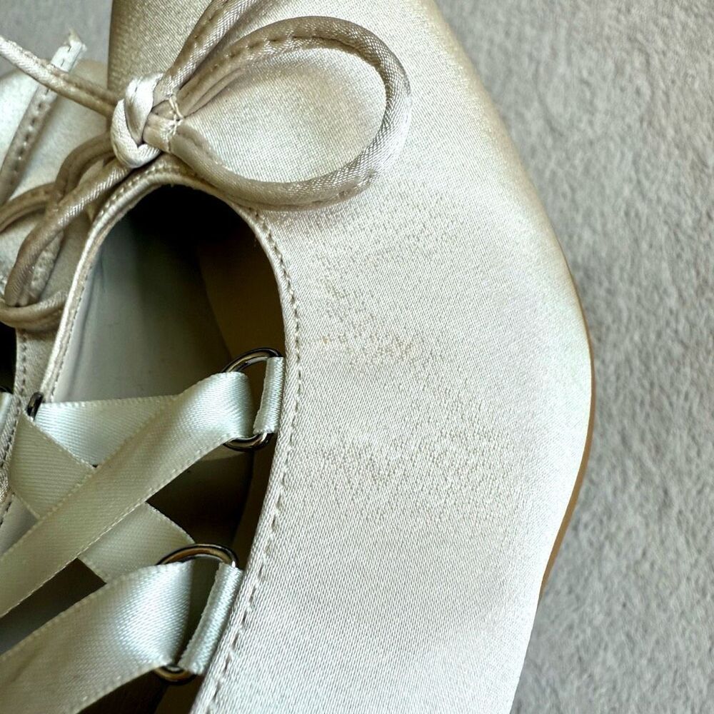 NWOT Cider Ballet Satin Bow Mary Jane Heels size 36 US6 - Picture 14 of 16
